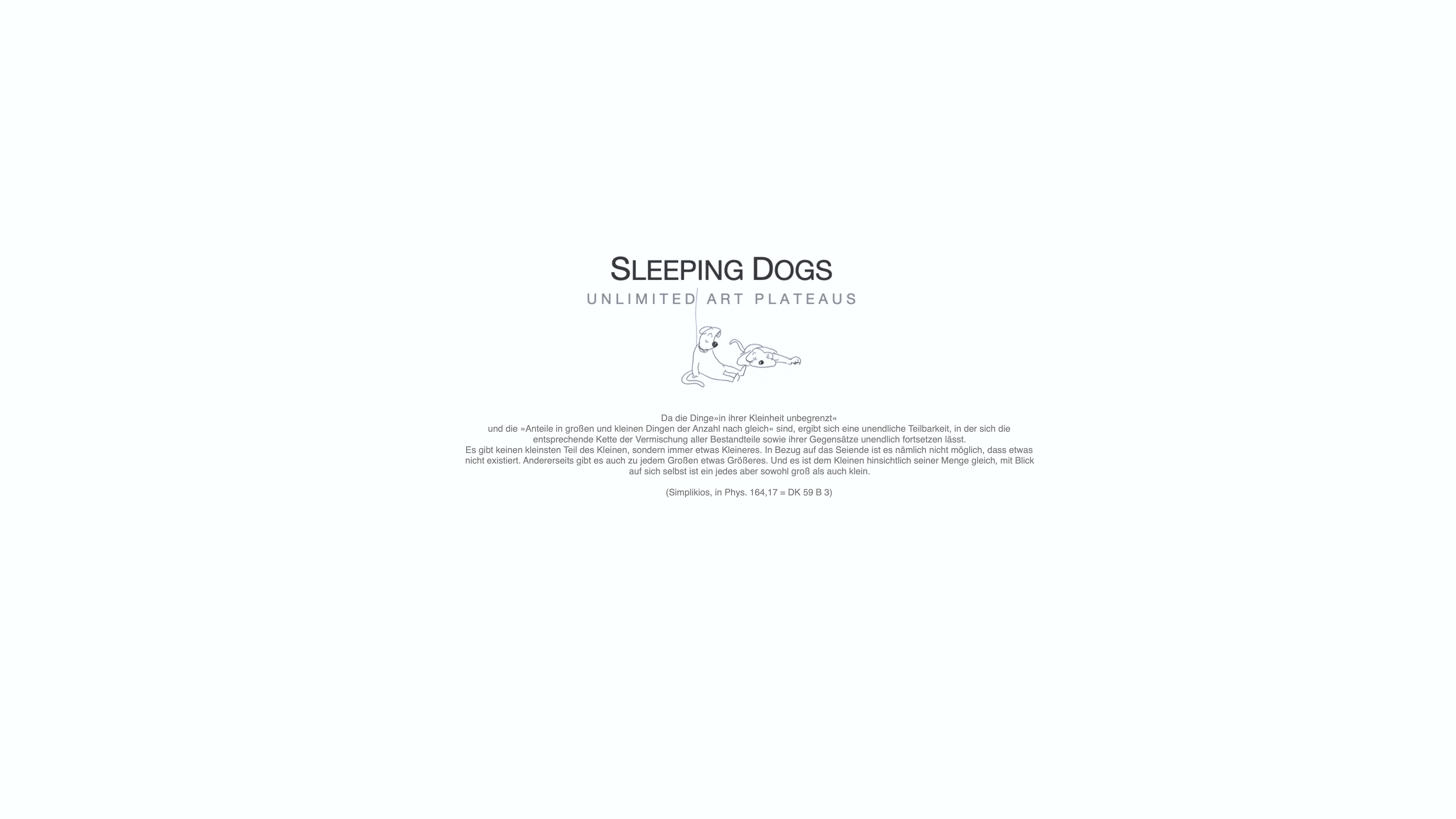 NIGHT / Heiner H. Hoier / Hoier.works / SLEEPING DOGS LTD / SCHLAFENDE HUNDE / INTERNATIONAL ART CONSORTIUM