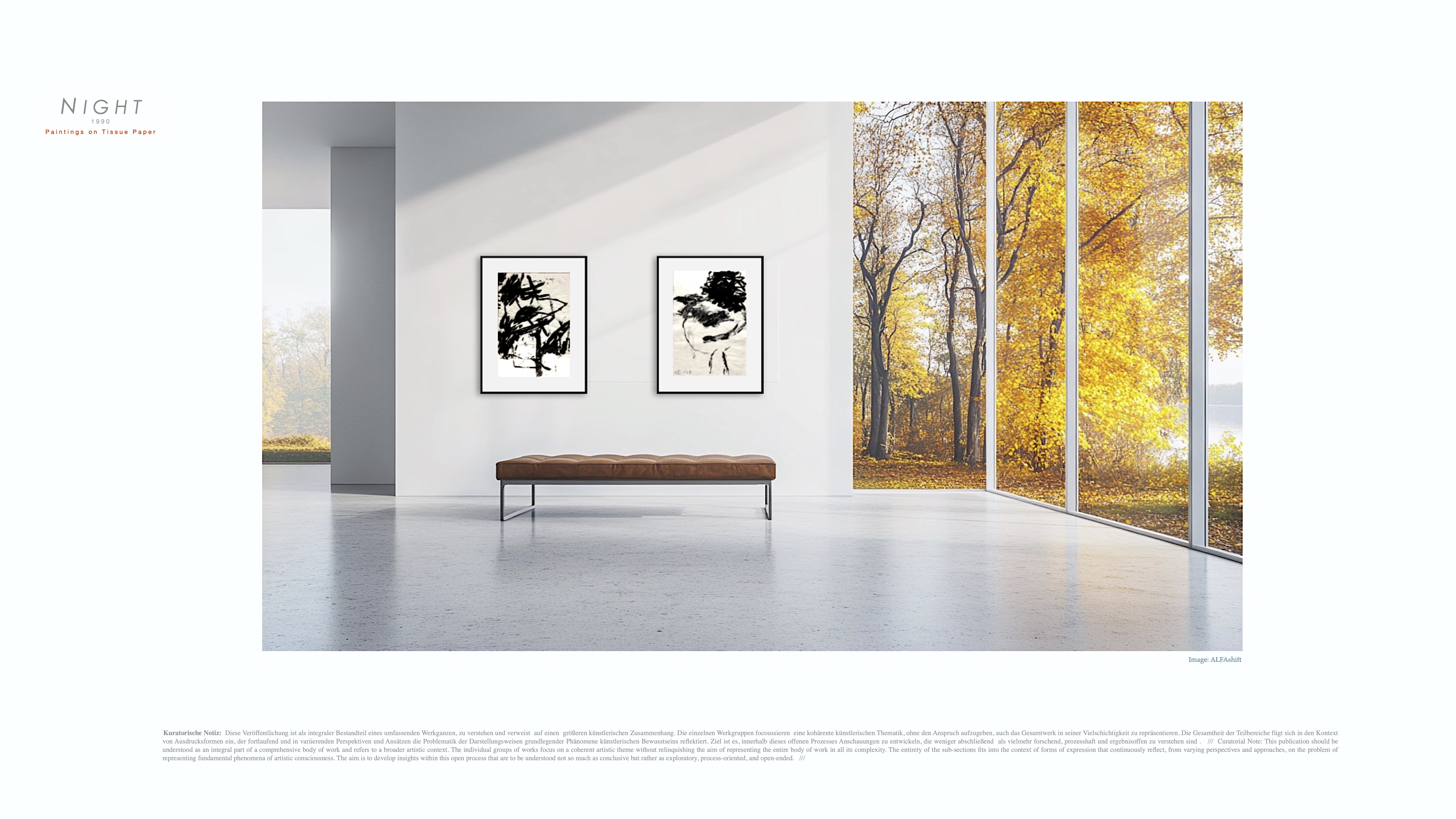 NIGHT / Heiner H. Hoier / Hoier.works / Kuratorische Notiz / Curatorial Note
